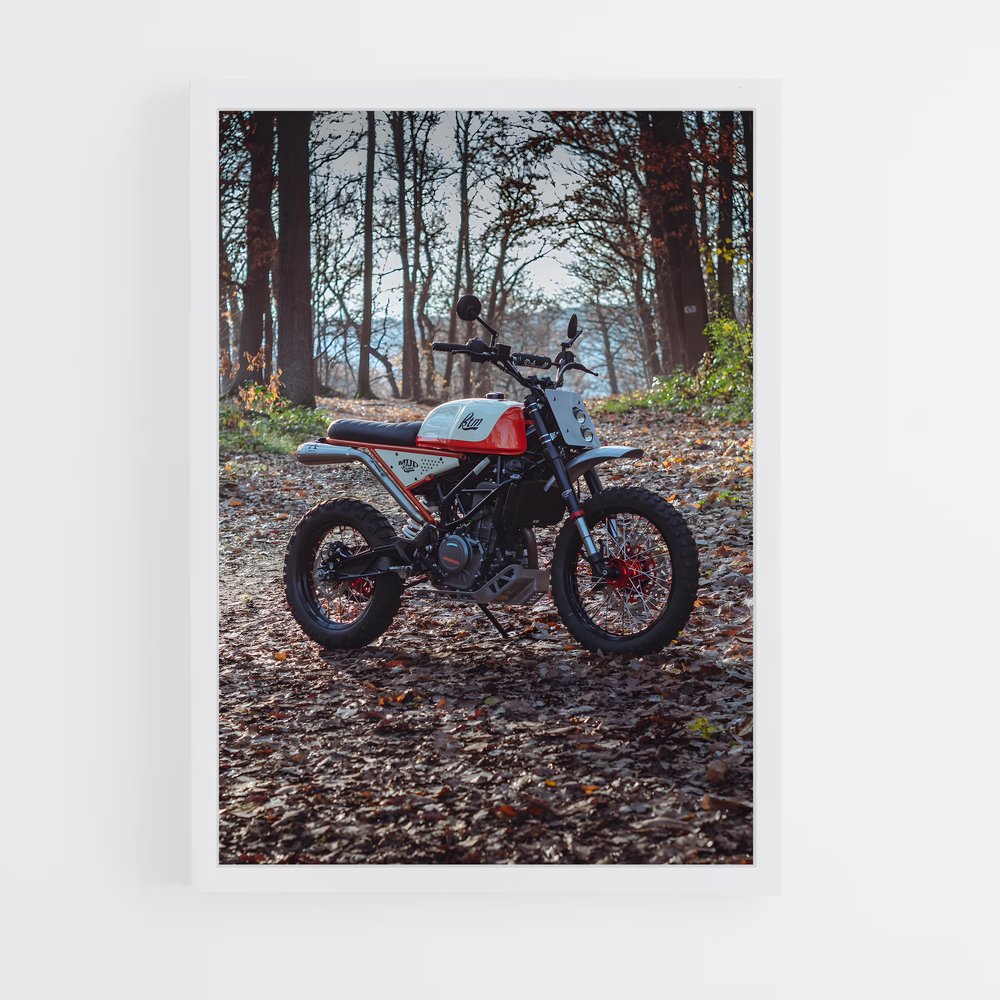 Poster Ride in the Woods – affiche KTM Moto (vue 3)